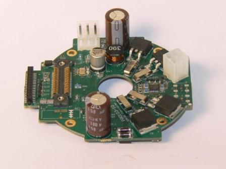 MIS integrated steppermotor developed by danish JVL industri elektronik